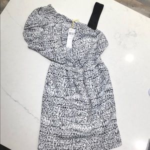 BCBG one shoulder dress